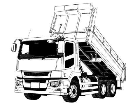 大型ダンプ