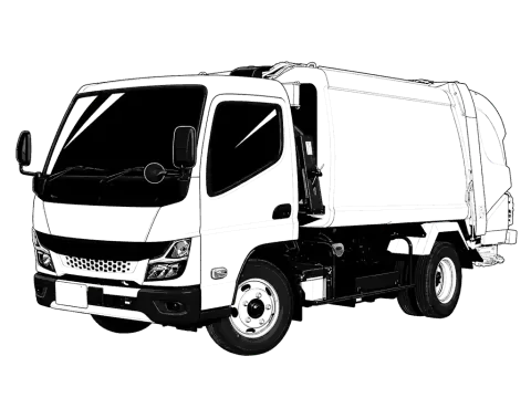 小型パッカー車