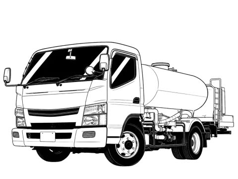 4t（小型増トン）散水車